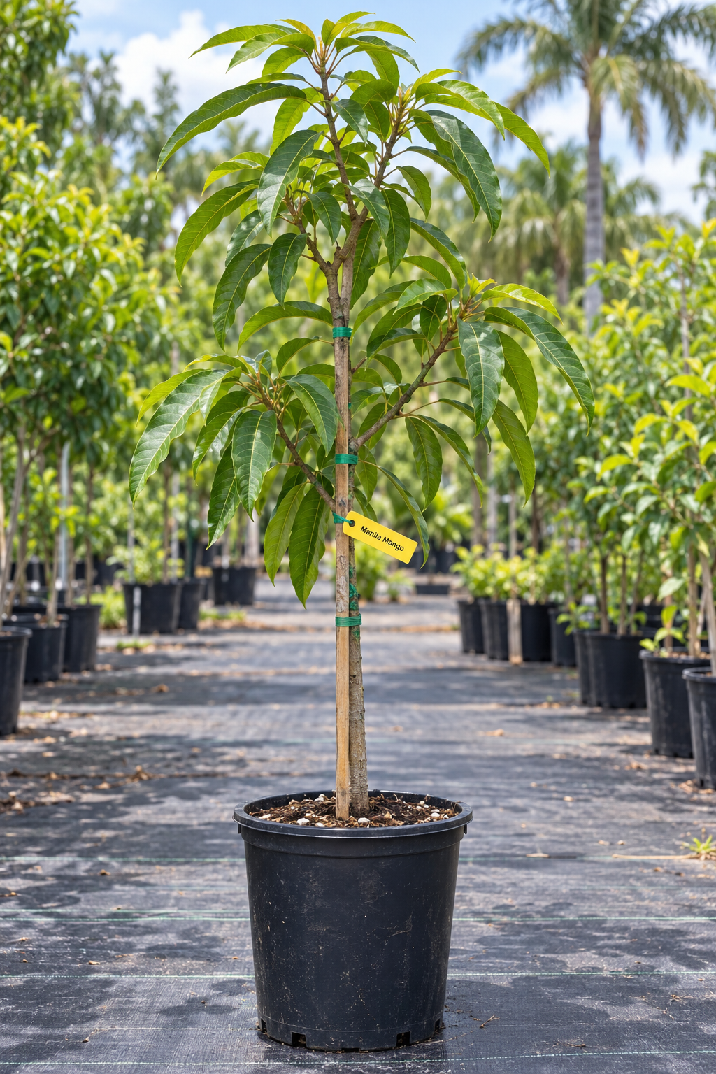 Manila mango tree