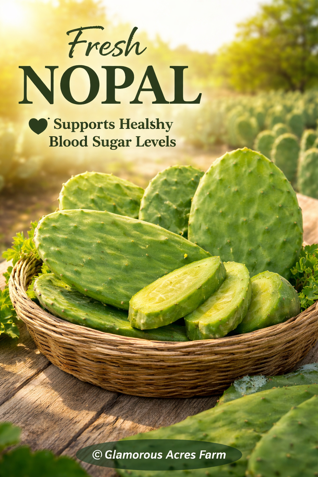 Organic Nopal (Prickly Pear Cactus) – Fresh Harvest