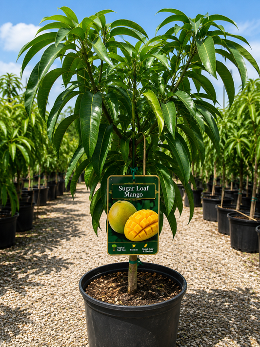 Sugar loaf mango tree