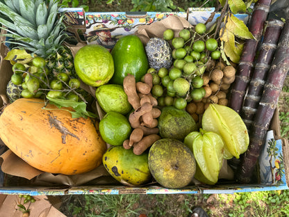 Caribbean girl Mixed tropical fruit box