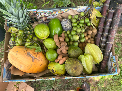 Caribbean girl Mixed tropical fruit box